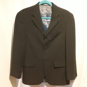 Oscar de la Renta Men's Wool Suit Jacket